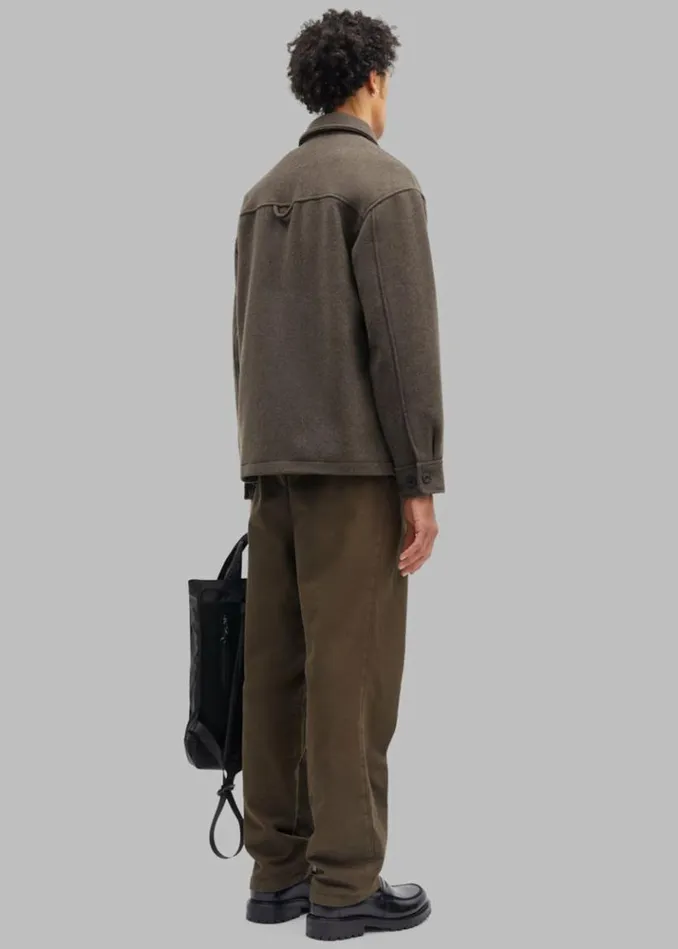 Men The Frankie Shop Samse Samse Pally Shirt Jacket 8211 Crocodile Crocodile