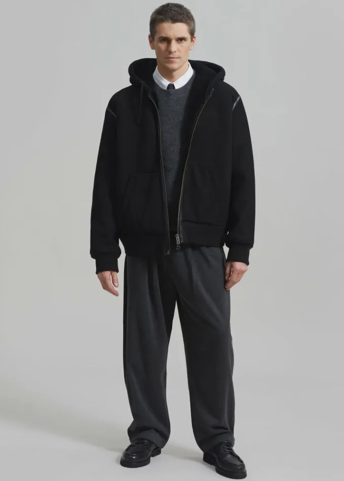 Men The Frankie Shop Theo Pants 8211 Charcoal Charcoal