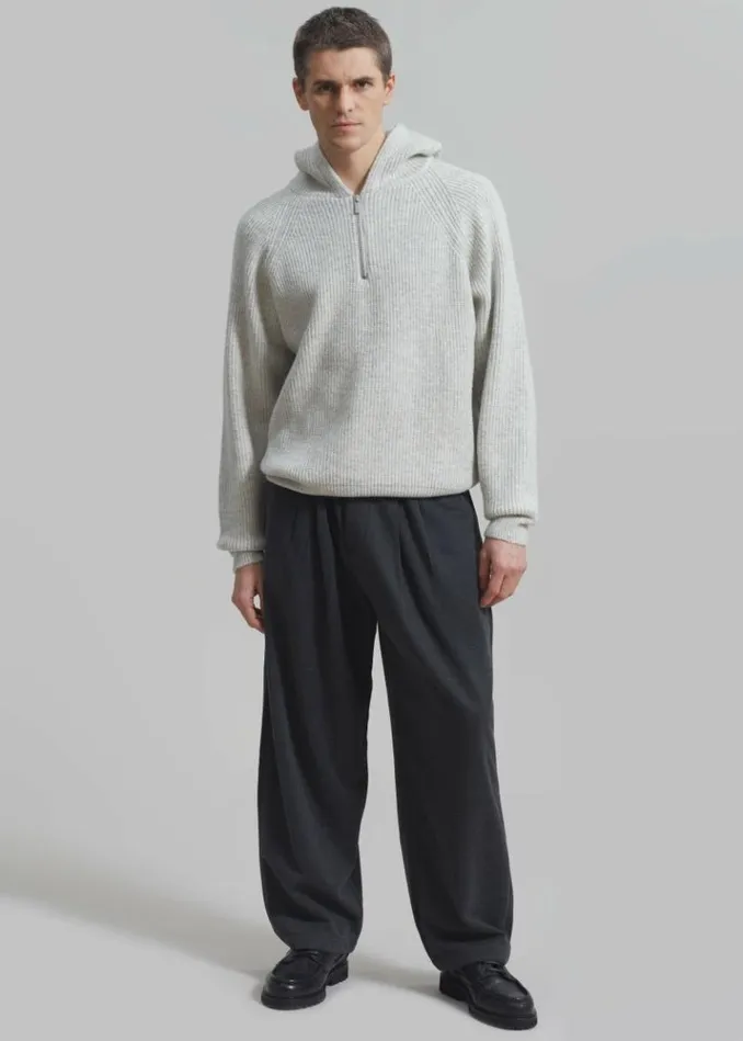 Men The Frankie Shop Theo Pants 8211 Charcoal Charcoal
