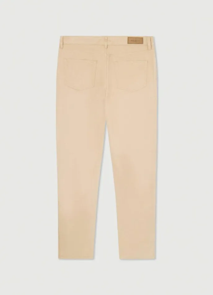 Men Trousers and Chinos Hackett London Regular Fit Trinity Trousers Oat