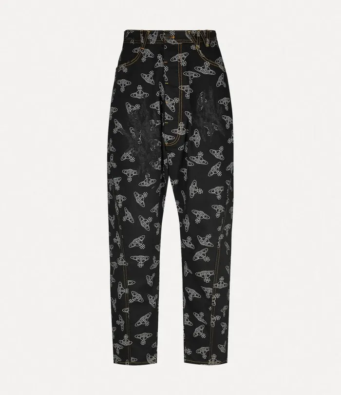 Men Twisted Seam Jeans Blackorbs Vivienne Westwood Trousers And Shorts
