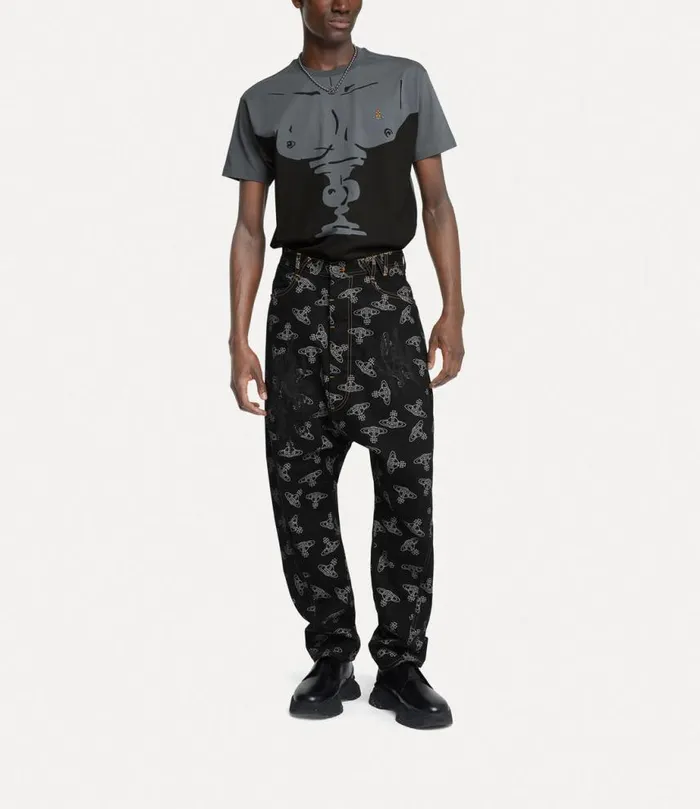Men Twisted Seam Jeans Blackorbs Vivienne Westwood Trousers And Shorts Men Twisted Seam Jeans Blackorbs Vivienne Westwood Trousers And Shorts