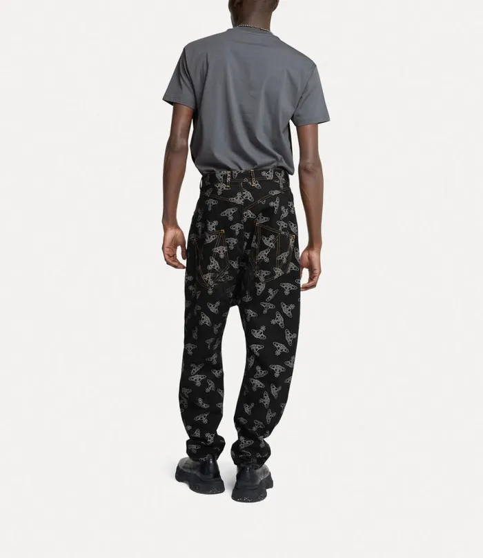 Men Twisted Seam Jeans Blackorbs Vivienne Westwood Trousers And Shorts Men Twisted Seam Jeans Blackorbs Vivienne Westwood Trousers And Shorts