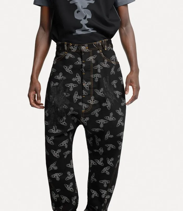 Men Twisted Seam Jeans Blackorbs Vivienne Westwood Trousers And Shorts Men Twisted Seam Jeans Blackorbs Vivienne Westwood Trousers And Shorts