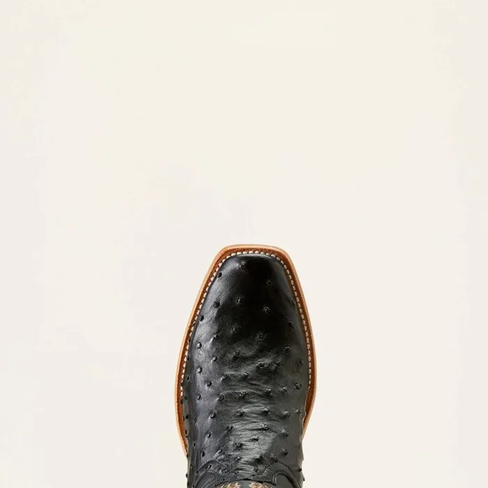 Men Western Boots Ariat Futurity Done Right Cowboy Boot Black Full Quill Ostrichinkwell Men Western Boots Ariat Futurity Done Right Cowboy Boot Black Full Quill Ostrichinkwell