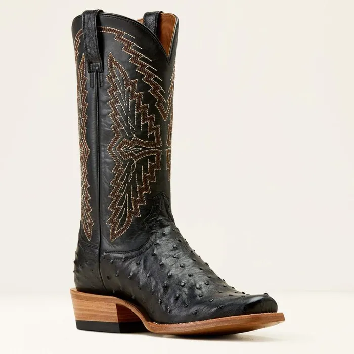 Men Western Boots Ariat Futurity Done Right Cowboy Boot Black Full Quill Ostrichinkwell Men Western Boots Ariat Futurity Done Right Cowboy Boot Black Full Quill Ostrichinkwell