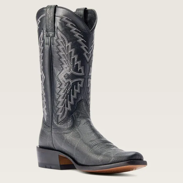 Men Western Boots Ariat Futurity Showman Western Boot Black Elephant Print Men Western Boots Ariat Futurity Showman Western Boot Black Elephant Print