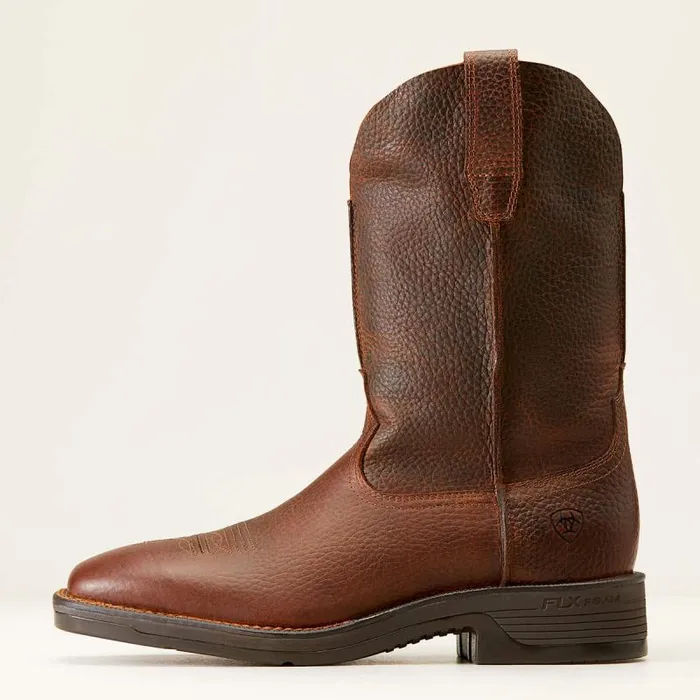 Men Western Boots Ariat Ridgeback Rambler Cowboy Boot Brown Oiled Rowdy