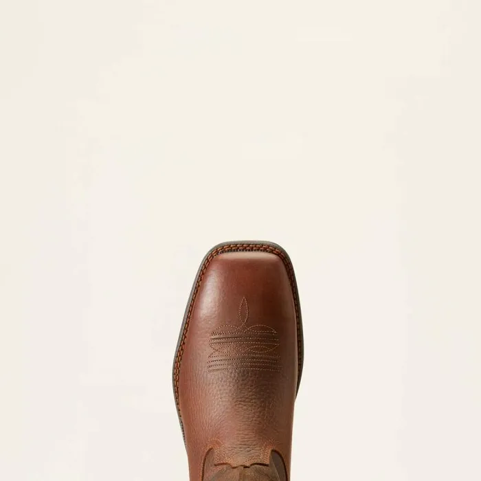 Men Western Boots Ariat Ridgeback Rambler Cowboy Boot Brown Oiled Rowdy
