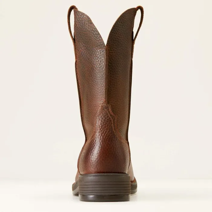 Men Western Boots Ariat Ridgeback Rambler Cowboy Boot Brown Oiled Rowdy