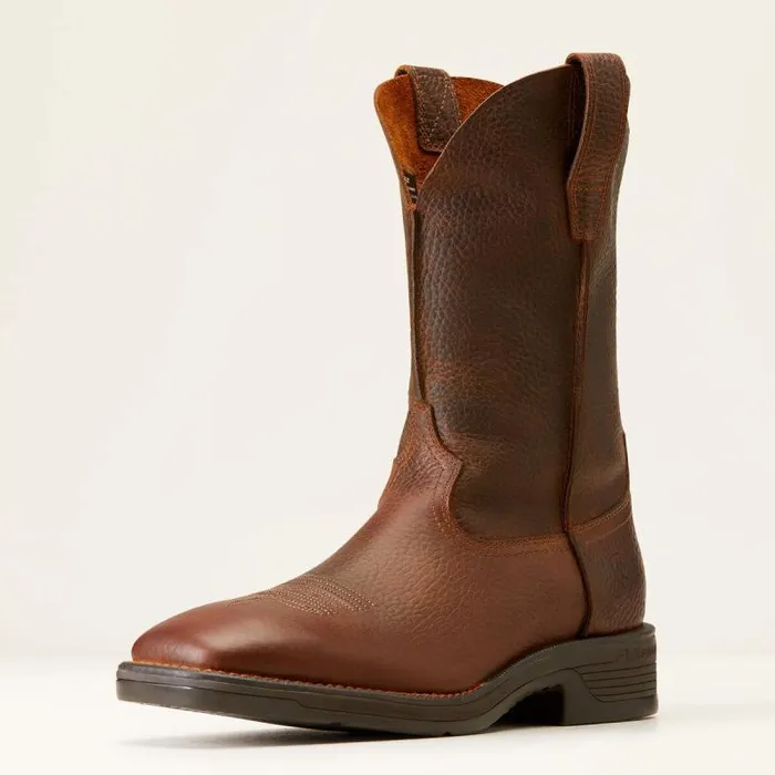 Men Western Boots Ariat Ridgeback Rambler Cowboy Boot Brown Oiled Rowdy