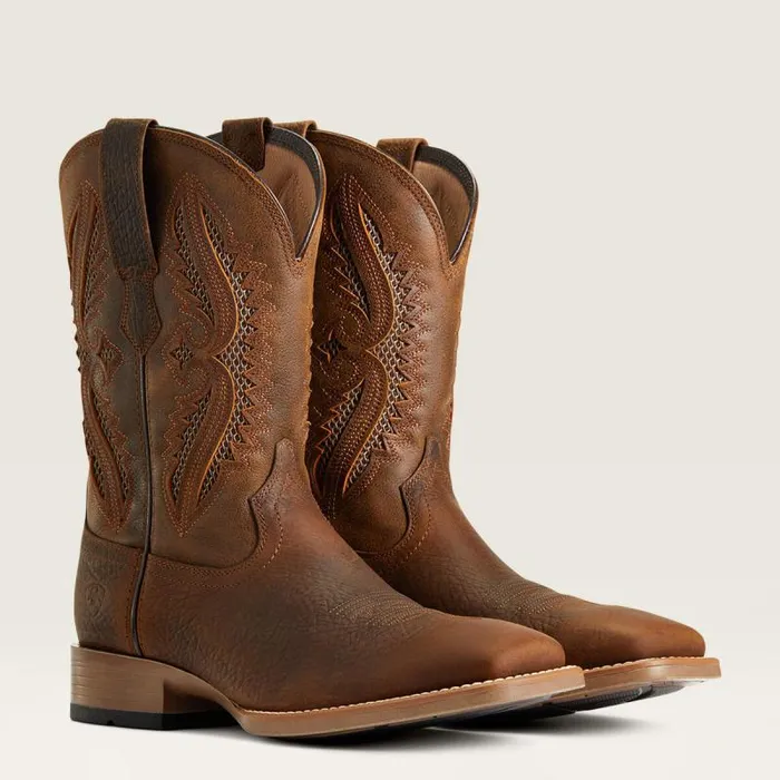 Men Western Boots Ariat Rowder VentTEK 360 Cowboy Boot Earth