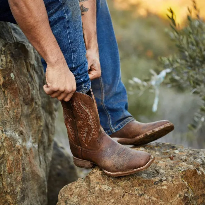 Men Western Boots Ariat Rowder VentTEK 360 Cowboy Boot Earth