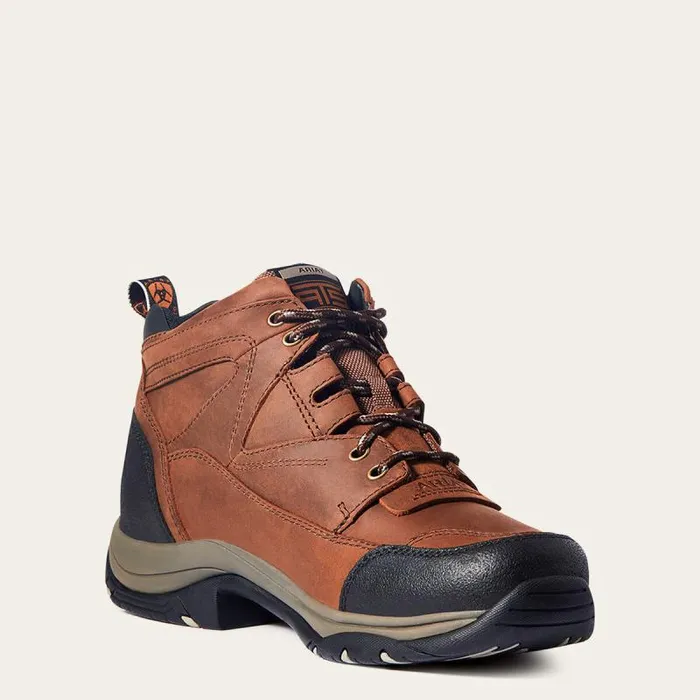 Men Western Boots Ariat Terrain Waterproof Boot Copper Men Western Boots Ariat Terrain Waterproof Boot Copper