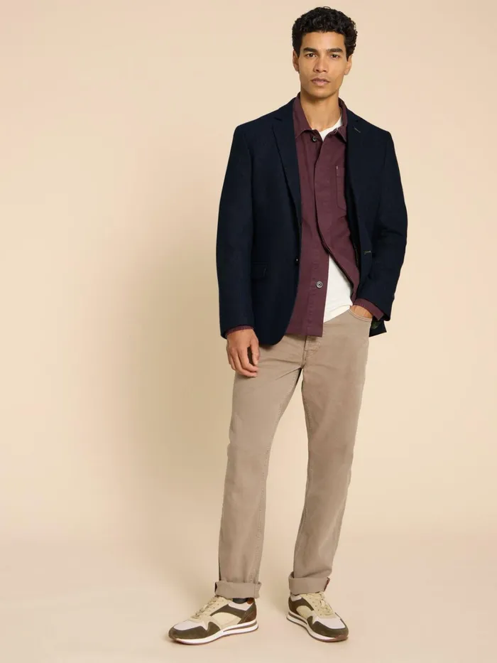 Men White Stuff Blazers Heath Regular Fit Blazer Dark Navy