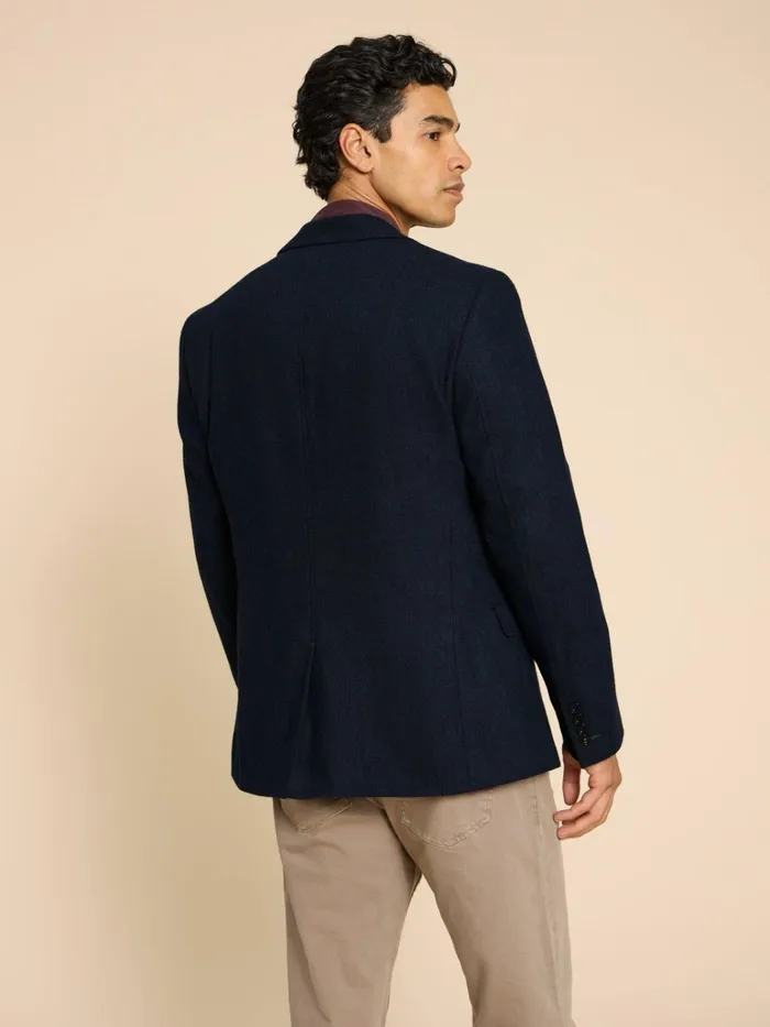 Men White Stuff Blazers Heath Regular Fit Blazer Dark Navy