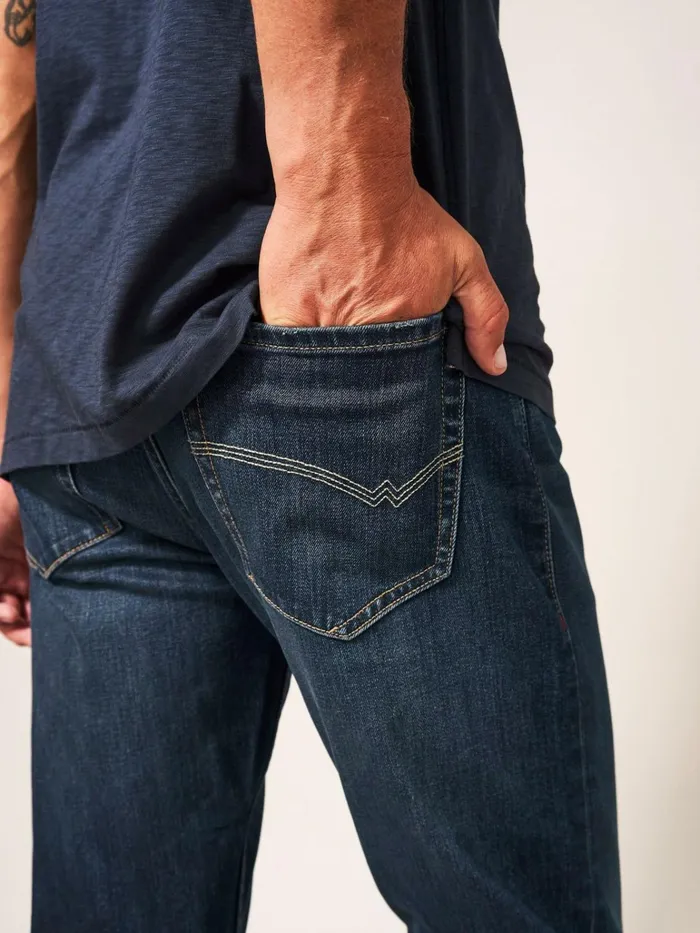 Men White Stuff Jeans Harwood Straight Jean Dark Blue Men White Stuff Jeans Harwood Straight Jean Dark Blue