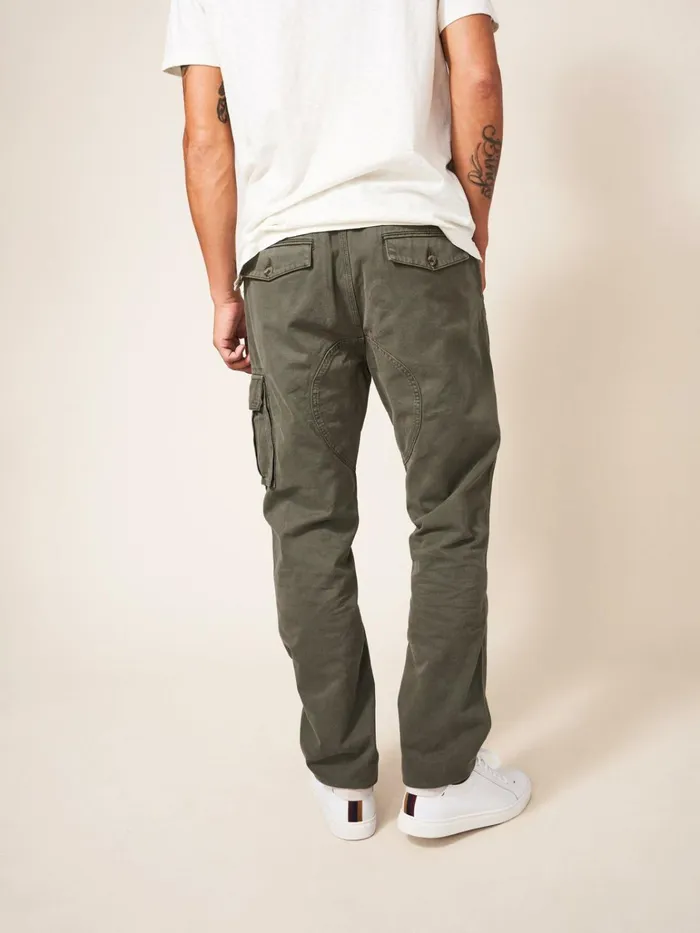 Men White Stuff Trousers Kegworth Organic Cargo Trouser Khaki Green Men White Stuff Trousers Kegworth Organic Cargo Trouser Khaki Green