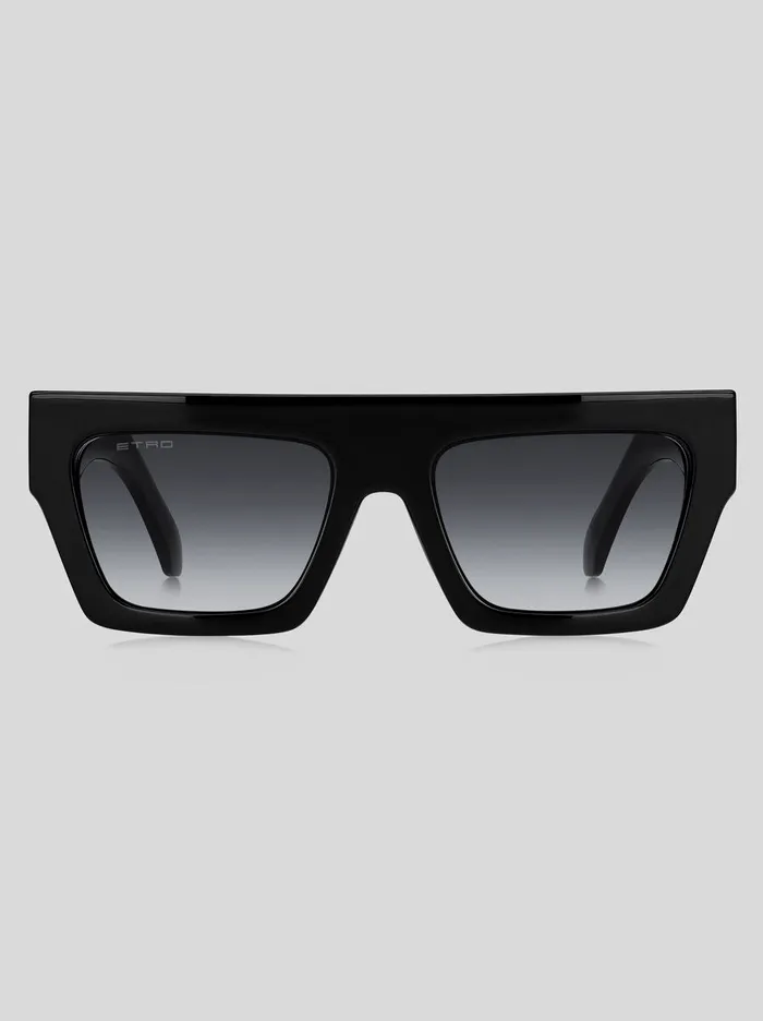 MenWomen Etro Sunglasses Screen Sunglasses Black