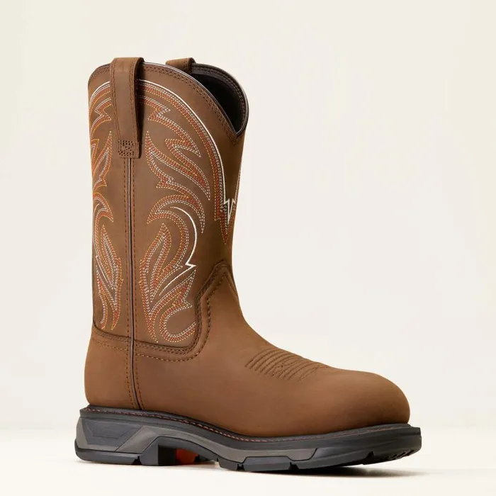Men Work Boots Ariat WorkHog XT Carbon Toe Work Boot Distressed Brown Men Work Boots Ariat WorkHog XT Carbon Toe Work Boot Distressed Brown