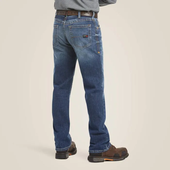 Men Workwear Ariat FR M4 Relaxed Basic Boot Cut Jean Alloy Men Workwear Ariat FR M4 Relaxed Basic Boot Cut Jean Alloy