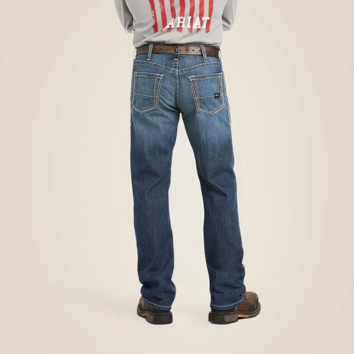Men Workwear Ariat FR M4 Relaxed Stretch DuraLight Boundary Boot Cut Jean Bryce Men Workwear Ariat FR M4 Relaxed Stretch DuraLight Boundary Boot Cut Jean Bryce