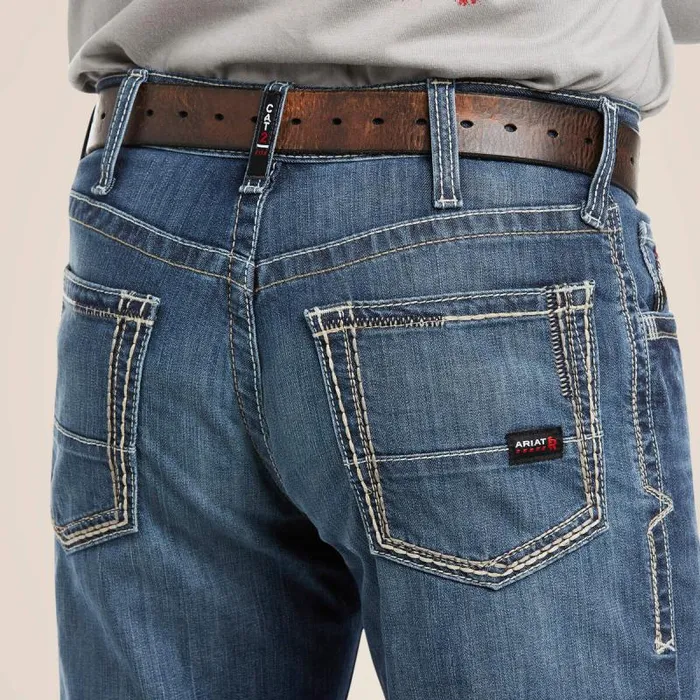 Men Workwear Ariat FR M4 Relaxed Stretch DuraLight Boundary Boot Cut Jean Bryce Men Workwear Ariat FR M4 Relaxed Stretch DuraLight Boundary Boot Cut Jean Bryce