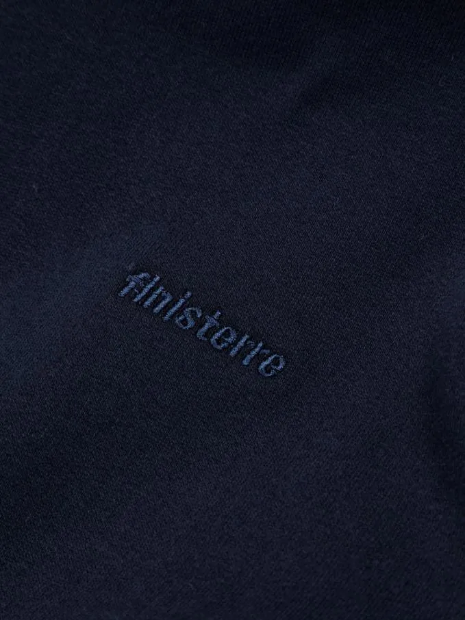 Men Zawn Hoodie Navy Finisterre Sweatshirts and Hoodies