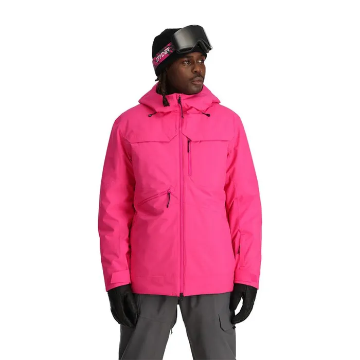 Mens Anthem Pink Spyder Insulated