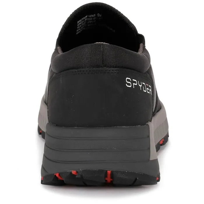 Mens Bretton Black Spyder Shoes