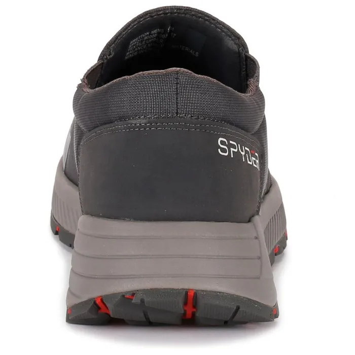 Mens Bretton Dk Grey Spyder Shoes