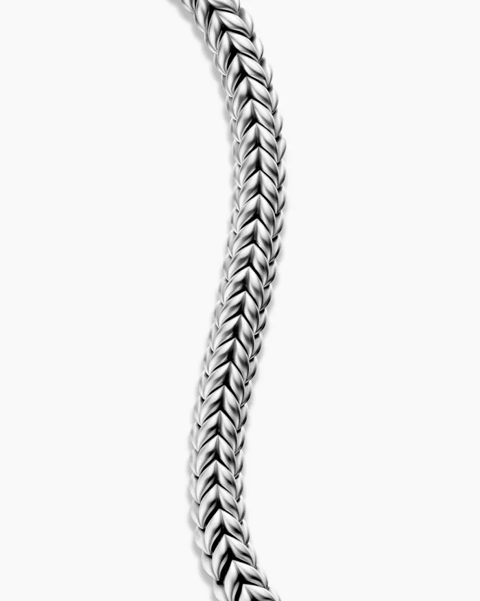 Mens Chevron Bead Bracelet In Sterling Silver 8mm Men David Yurman Chain Mens Chevron Bead Bracelet In Sterling Silver 8mm Men David Yurman Chain