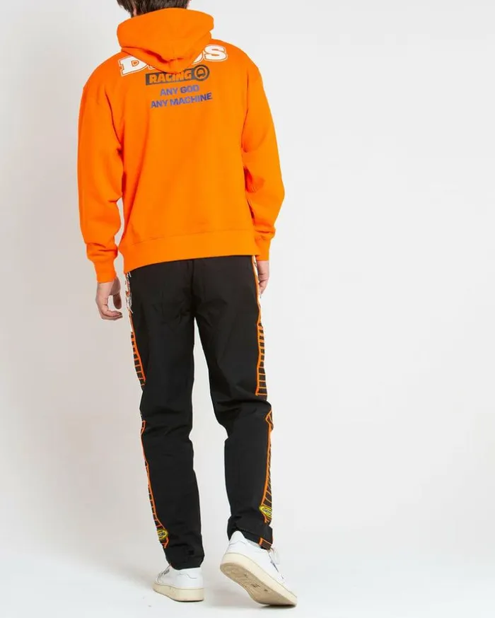 Mens Deus Ex Machina Hoodies and Sweaters Champagne Hoodie 8211 Golden Poppy Golden Poppy