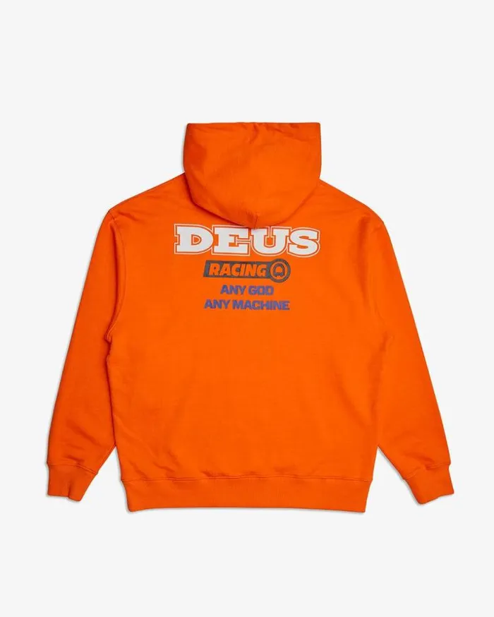 Mens Deus Ex Machina Hoodies and Sweaters Champagne Hoodie 8211 Golden Poppy Golden Poppy