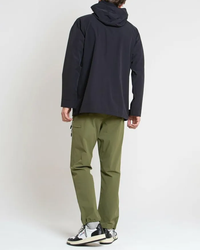 Mens Deus Ex Machina Jackets Rambler Anorak 8211 Black Black Mens Deus Ex Machina Jackets Rambler Anorak 8211 Black Black