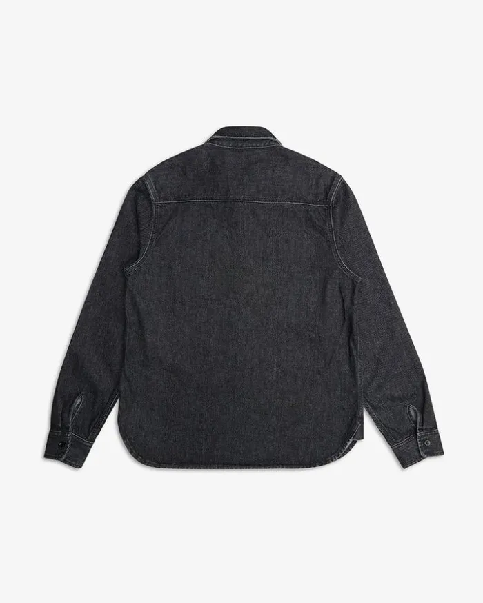 Mens Deus Ex Machina Shirts Boston Denim Shirt 8211 Washed Black Washed Black Mens Deus Ex Machina Shirts Boston Denim Shirt 8211 Washed Black Washed Black