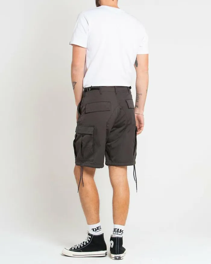 Mens Deus Ex Machina Shorts Sawyer BDU Short 8211 Anthracite Anthracite Mens Deus Ex Machina Shorts Sawyer BDU Short 8211 Anthracite Anthracite
