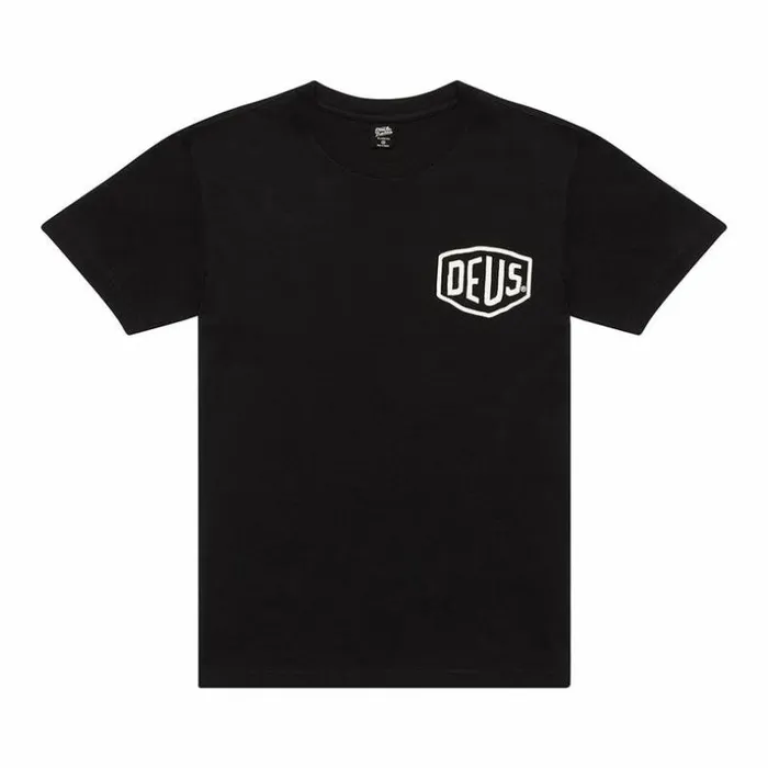 Mens Deus Ex Machina Tees Tokyo Address 8211 Black Black