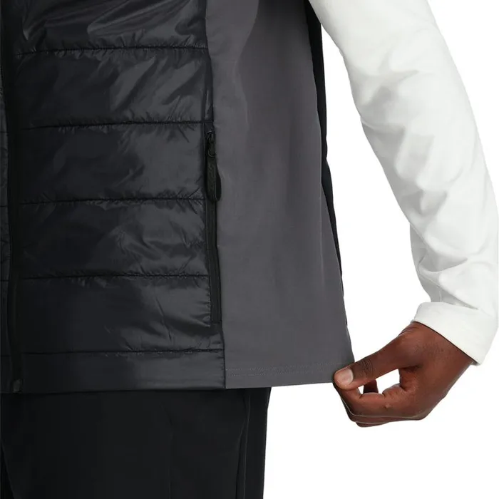 Mens Glissade Vest Black Spyder Vests