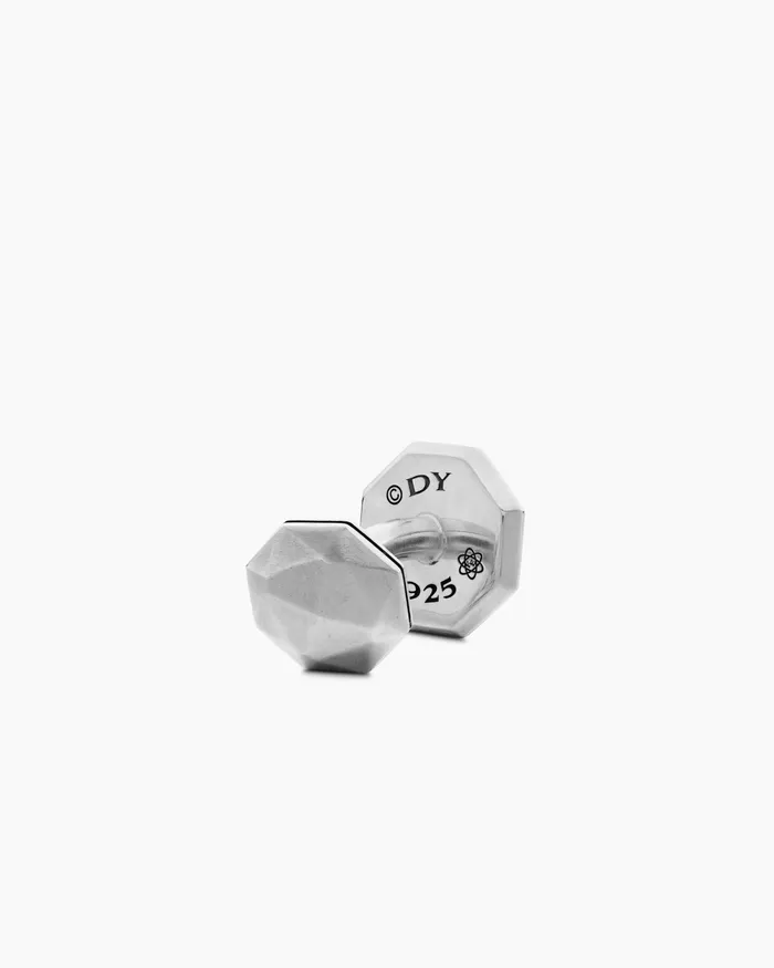 Mens Meteorite Faceted Round Cufflinks In Sterling Silver 16mm Men David Yurman Cufflinks Mens Meteorite Faceted Round Cufflinks In Sterling Silver 16mm Men David Yurman Cufflinks