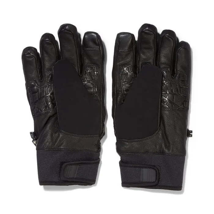 Mens Peak Black Spyder Gloves