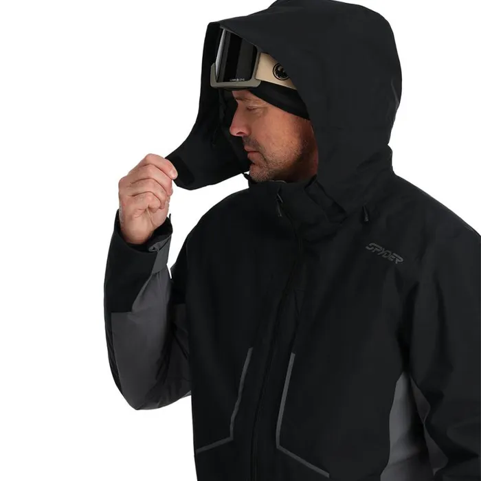 Mens Primer Black Spyder Insulated