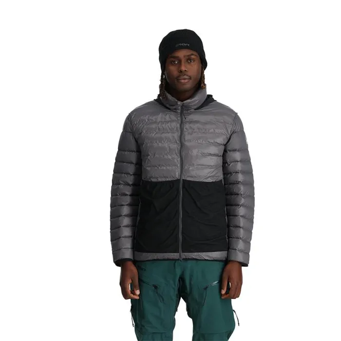 Mens Sanction Hooded Polar Spyder Down