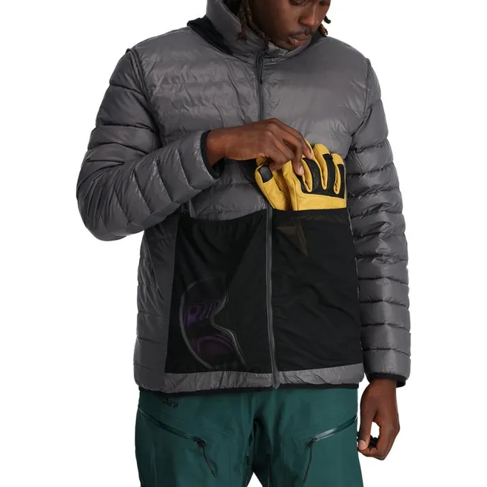 Mens Sanction Hooded Polar Spyder Down