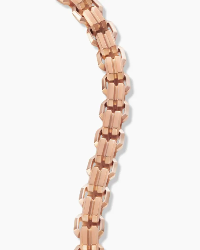 Mens Streamline Double Link Bracelet In 18K Rose Gold 8mm Men David Yurman Chain Mens Streamline Double Link Bracelet In 18K Rose Gold 8mm Men David Yurman Chain