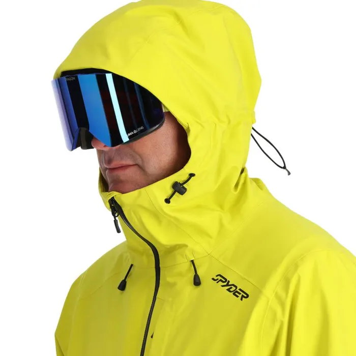 Mens Volt Citron Spyder Shell