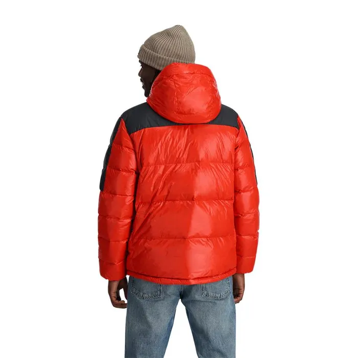 Mens Windom Hooded Volcano Spyder Down