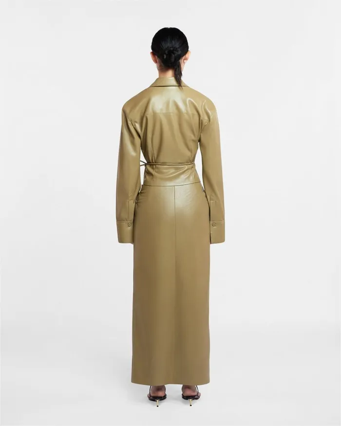 Merano Khaki Okobor Women Nanushka Tops Merano Khaki Okobor Women Nanushka Tops