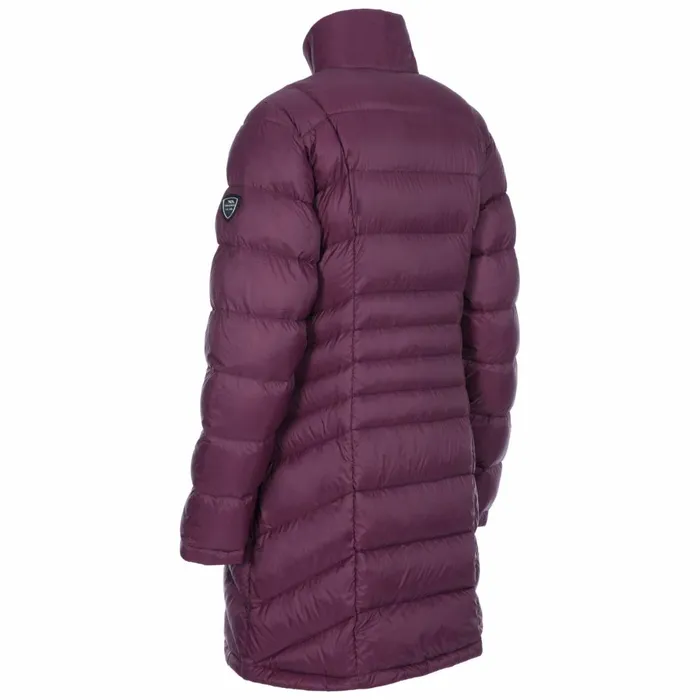 Micaela Lightweight Down Jacket Fig Women Trespass Puffer Jackets