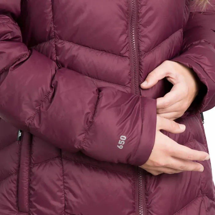 Micaela Lightweight Down Jacket Fig Women Trespass Puffer Jackets